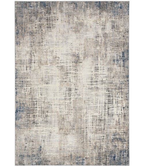 Calvin Klein Infinity Area Rug IFN01 Blue Multicolor