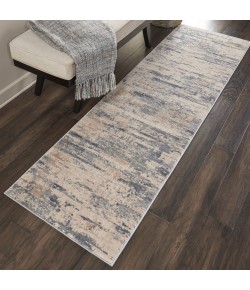 Nourison Rustic Textures - Rus04 Beige Grey Area Rug 2 ft. 2 X 7 ft. 6 Rectangle