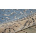 Nourison Somerset Round Area Rug ST02-Light Blue