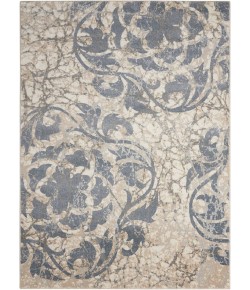 Nourison Maxell - Mae10 Ivory Blue Area Rug 7 ft. 10 X 10 ft. 6 Rectangle