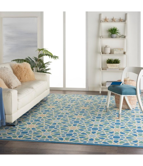 Sun N' Shade Area Rug Waverly Sun N' Shade Area Rug SND29 Porcelain 10' x 13'