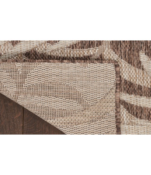 Nourison Garden Oasis Mocha Rug GOA01 9 ft. X 12 ft. Rectangle - Rugs Town Nourison Garden Oasis Mocha GOA01 9 ft. X 12 ft. Rectangle Rug