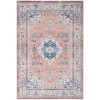Nourison Fulton - Ful11 Coral Area Rug 7 ft. 10 in. X 9 ft. 10 in. Rectangle