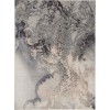 Nourison Maxell - Mae08 Grey Area Rug 9 ft. X 12 ft. Rectangle
