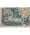 Nourison Maxell Area Rug MAE13-Ivory/Teal