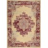 Nourison Grafix - Grf14 Cream Red Area Rug 6 ft. X 9 ft. Rectangle