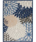 Nourison Aloha Area Rug ALH05-Blue/Multicolor
