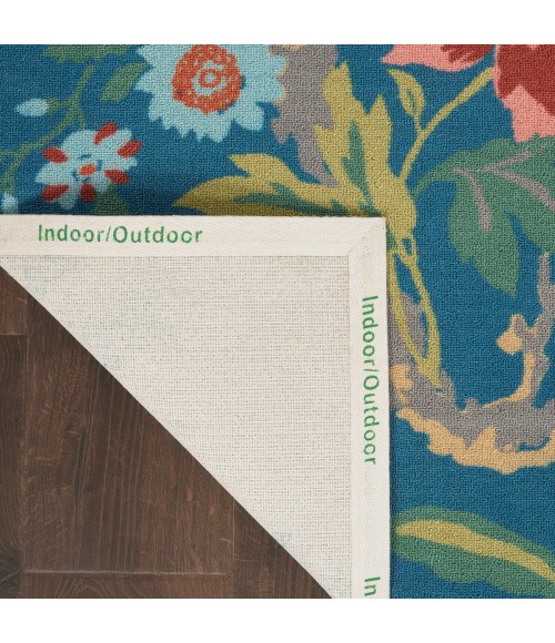 Waverly Sun N' Shade Area Rug SND82 Blue/Multicolor 10' x 13'