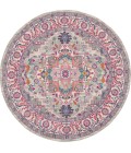 Nourison Passion Area Rug PSN20 Light Grey/Pink 8' x ROUND