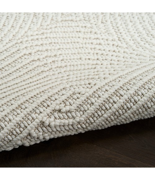 Nourison Natural Texture Ivory NTX02 8 ft. Rect. Rug