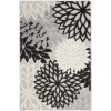 Nourison Aloha - Alh05 Black White Area Rug 2 ft. 8 X 4 ft. Rectangle