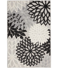 Nourison Aloha - Alh05 Black White Area Rug 2 ft. 8 X 4 ft. Rectangle