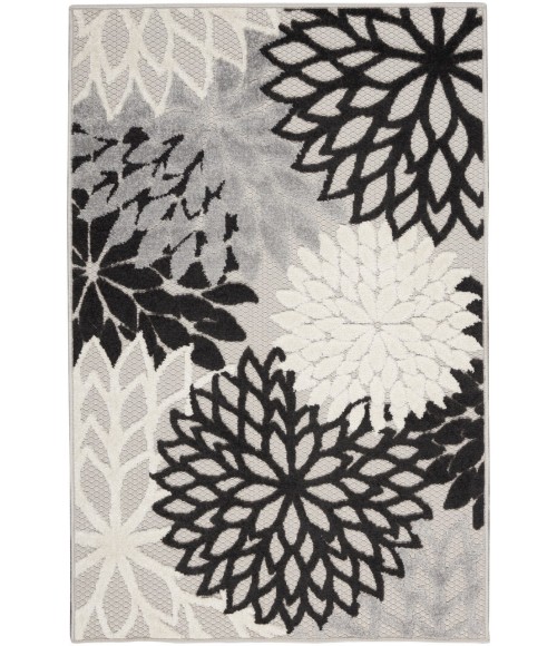 Nourison Aloha Area Rug ALH05-Black White