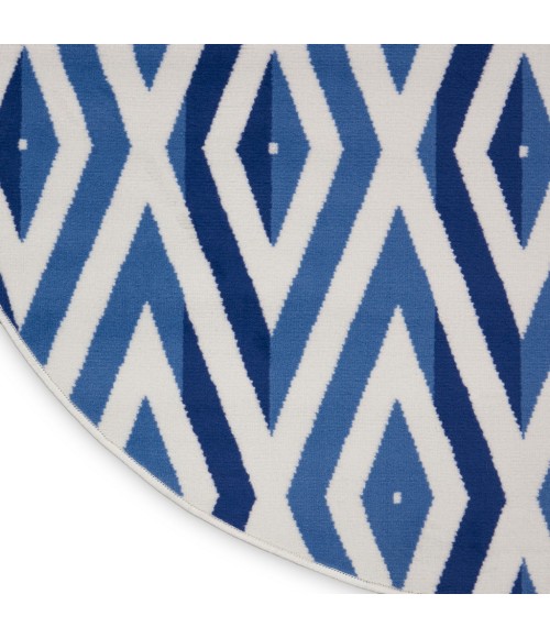 Nourison WHIMSICLE Area Rug Nourison Whimsicle Area Rug WHS04-Ivory Blue