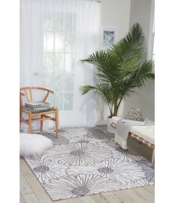 Nourison Fantasy - Fa25 Ivory Multicolor Area Rug 5 ft. X 7 ft. 6 in. Rectangle