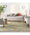 Nourison Allur Area Rug ALR03 Sage Ivory