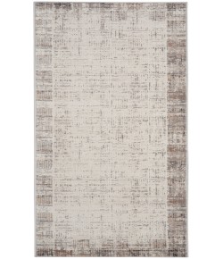 Nourison Elation 2' X 6' Ivory Grey Modern Indoor Rug