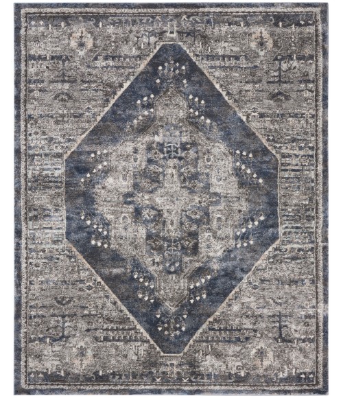 Kathy Ireland American Manor Area Rug AMR02 Blue 7'10" x 9'10"