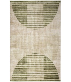 Nourison Astra Machine Washable Ivory Olive ASW03 9 ft. X 12 ft. Rectangle Rug