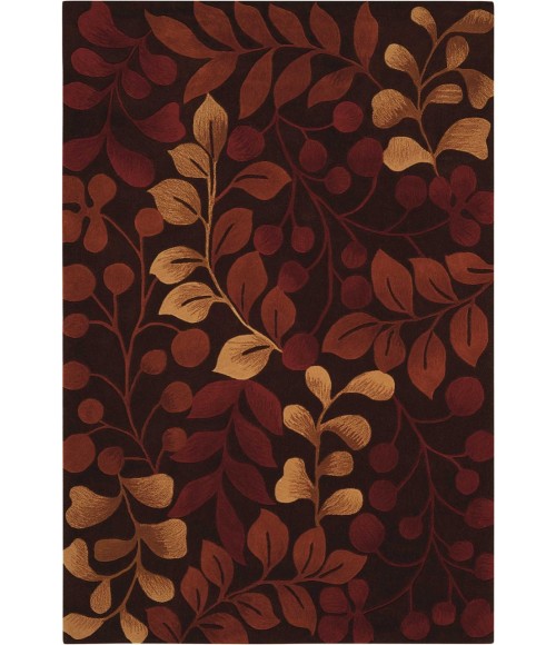Nourison CONTOUR Area Rug Nourison Contour Area Rug CON02-Chocolate