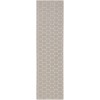 Nourison Reversible Indoor Outdoor Grey RVB01 2 ft. 2 in. X 8 ft. Rect. Rug