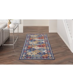 Nourison Grafix Multicolor GRF31 2 ft. X 6 ft. Rectangle Rug