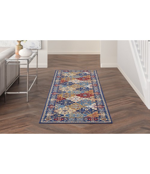 Nourison Grafix Multicolor GRF31 2 ft. X 6 ft. Rectangle Rug