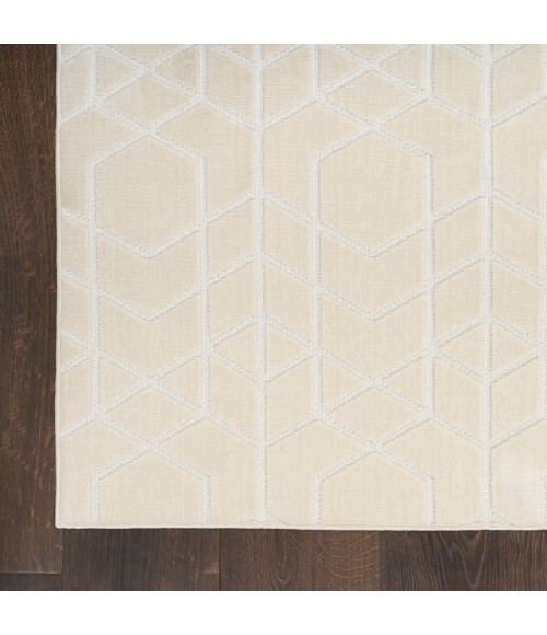 Nourison Washable Charm Ivory WCH01 4 ft. X 6 ft. Rect. Rug