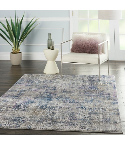 Royal Terrace Area Rug Kathy Ireland Royal Terrace Area Rug KI47 Ivory/Multi 5'3" x 7'3"