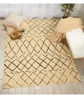 Nourison Grafix Area Rug GRF04-Cream/Black