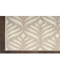 Nourison Aloha Ivory Grey ALH35 2 ft. 8 in. X 4 ft. Rectangle Rug