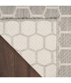 Nourison Twist Reversible Grey TWS01 9 ft. X 12 ft. Rect. Rug