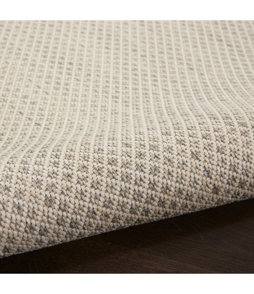 Nourison Courtyard Area Rug Nourison Courtyard Area Rug COU01 Ivory/Silver