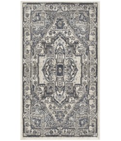 Nourison Quarry Ivory Navy QUA18 2 ft. X 4 ft. Rect. Rug