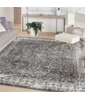 American Manor Area Rug Kathy Ireland American Manor Area Rug AMR01 Grey/Ivory 9' x 12'