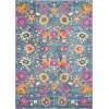 Nourison Passion - Psn01 Denim Area Rug 5 ft. 3 X 7 ft. 3 Rectangle