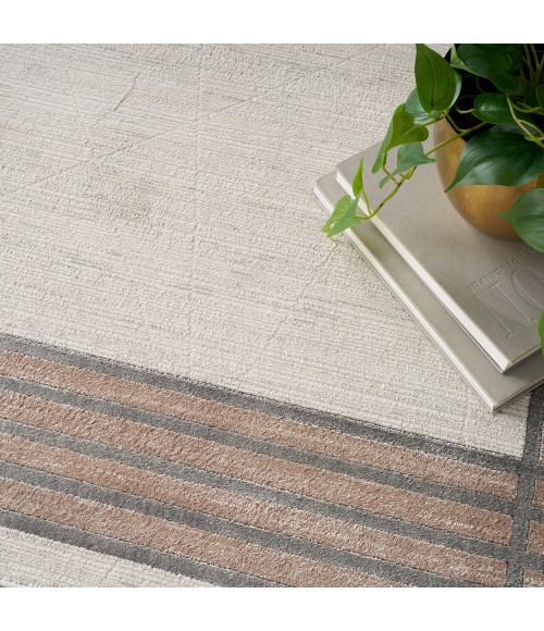 Nourison Desire Area Rug DSR01 Ivory/Silver