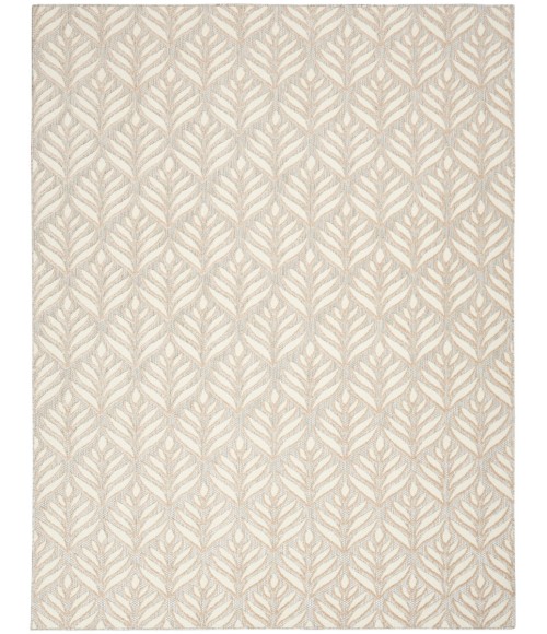 Nourison Aloha Area Rug ALH35 Ivory Grey
