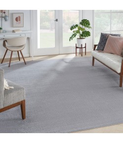 Nourison Essentials - Nre01 Silver Grey Area Rug 12 ft. X 15 ft. Rectangle