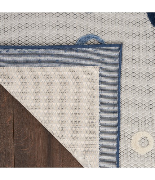 Nourison Aloha Area Rug ALH27 Navy Blue