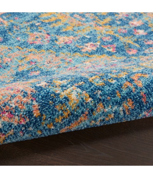 Nourison Tranquil Area Rug TRA06-Navy Blue
