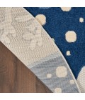Nourison Aloha Area Rug ALH24-Blue/Grey