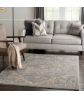 Nourison MOROCCAN CELEBRATION Area Rug kathy ireland Home Moroccan Celebration Area Rug KI382-Silver
