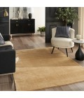 Nourison Plush Cloud Camel PLC01 5 ft. X 7 ft. Rect. Rug