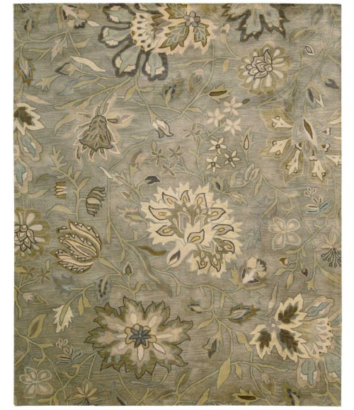 Nourison JAIPUR Area Rug Nourison Jaipur Area Rug JA41-Silver