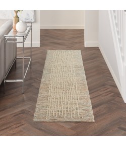 Nourison Vail Beige Multicolor VAI03 2 ft. 3 in. X 7 ft. 6 in. Rect. Rug