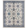 Nourison Home Nourison Essentials Ivory Blue NRE05 8 ft. X 10 ft. Rectangle Rug