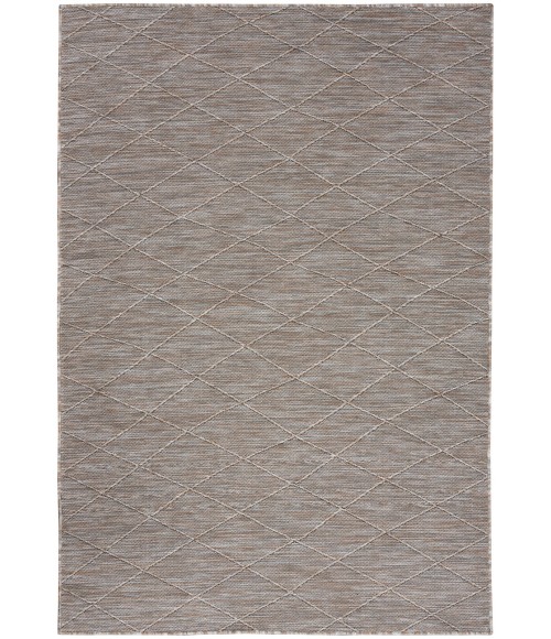 Nourison Washable Solutions Grey/Mocha WSL01 5 ft. X 7 ft. Rect. Rug