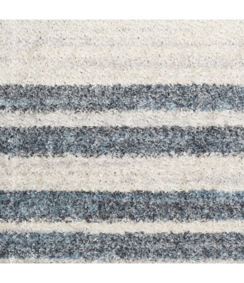 Nourison Astra Machine Washable Area Rug ASW05 Ivory Blue