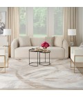 Inspire Me! Home Décor Brushstrokes Area Rug Inspire Me! Home Décor Brushstrokes Area Rug BSK01 Beige/Grey